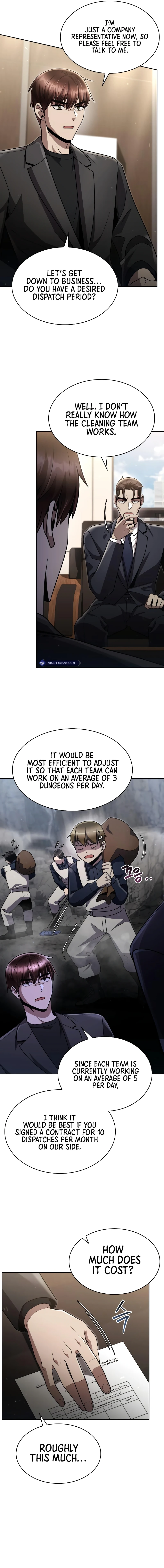 The Dungeon Cleaning Life of a Once Genius Hunter chapter 76 page 9