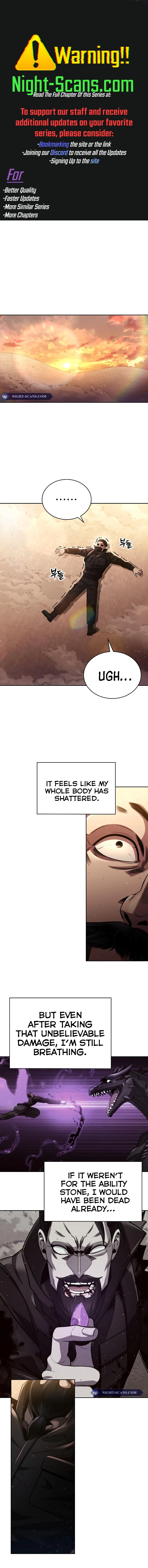 The Dungeon Cleaning Life of a Once Genius Hunter chapter 96 page 1