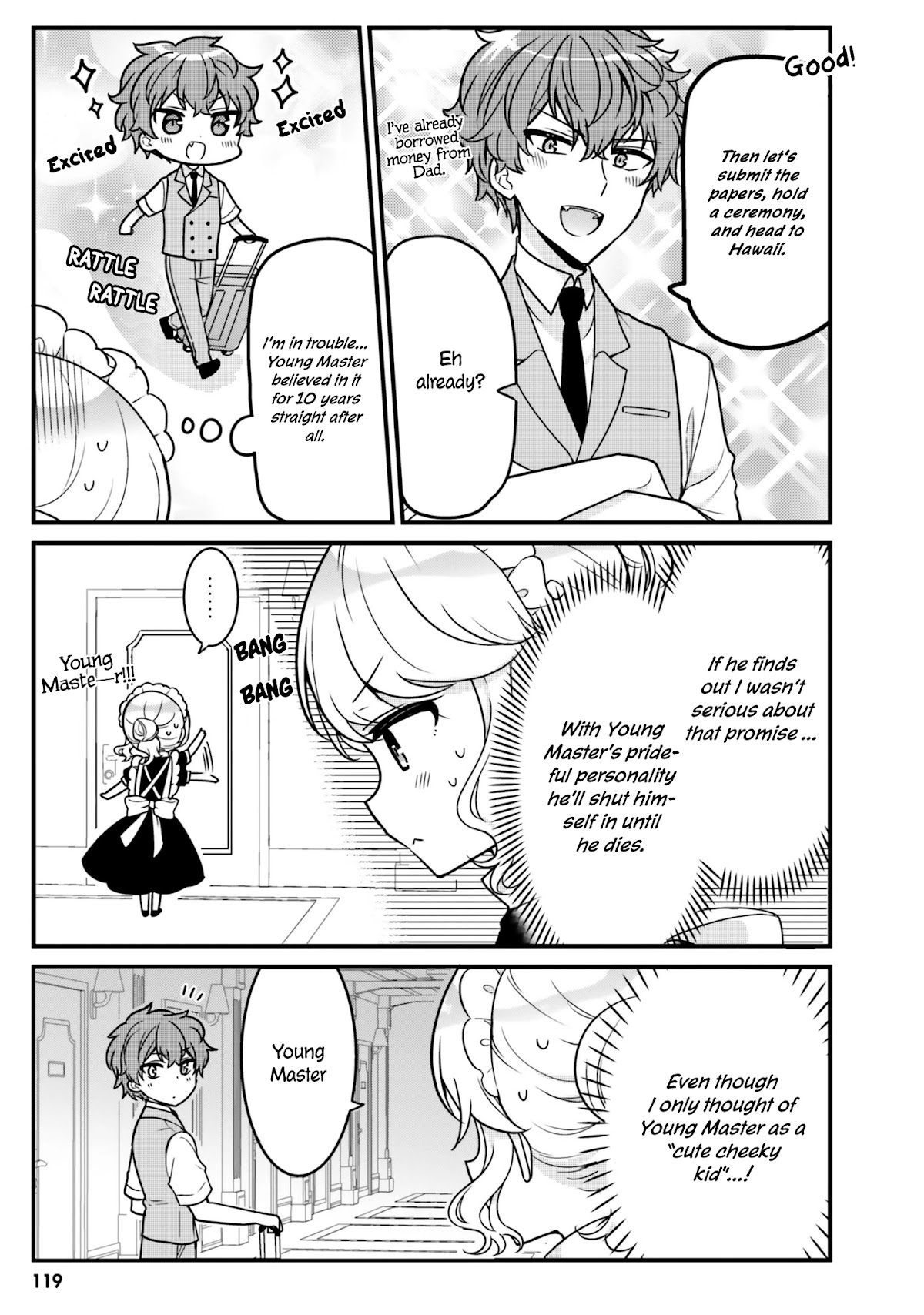 The Earnest Egocentric Duke And His Satisfactory Sisterly Maid chapter 10 page 3