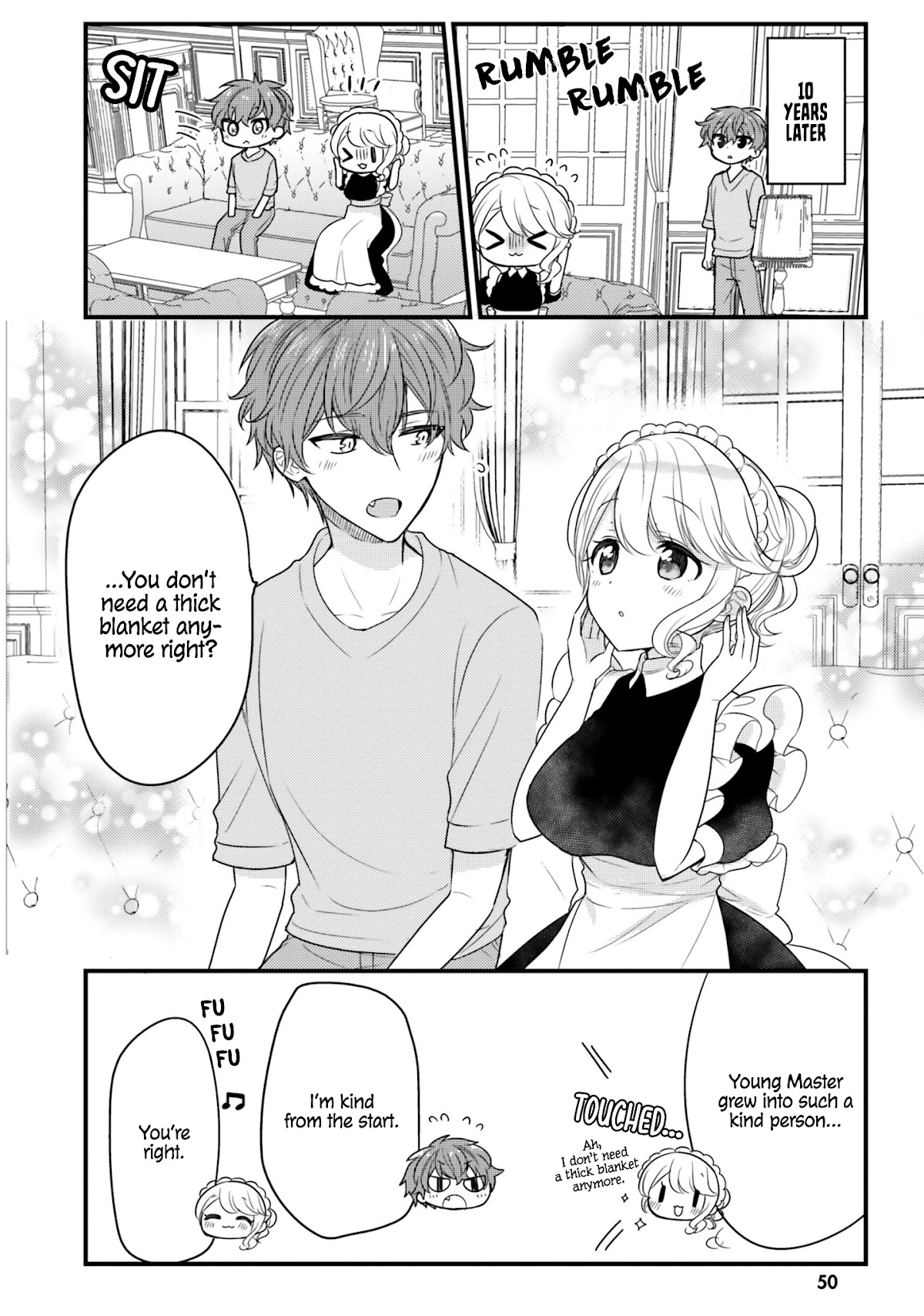 The Earnest Egocentric Duke And His Satisfactory Sisterly Maid chapter 14 page 12