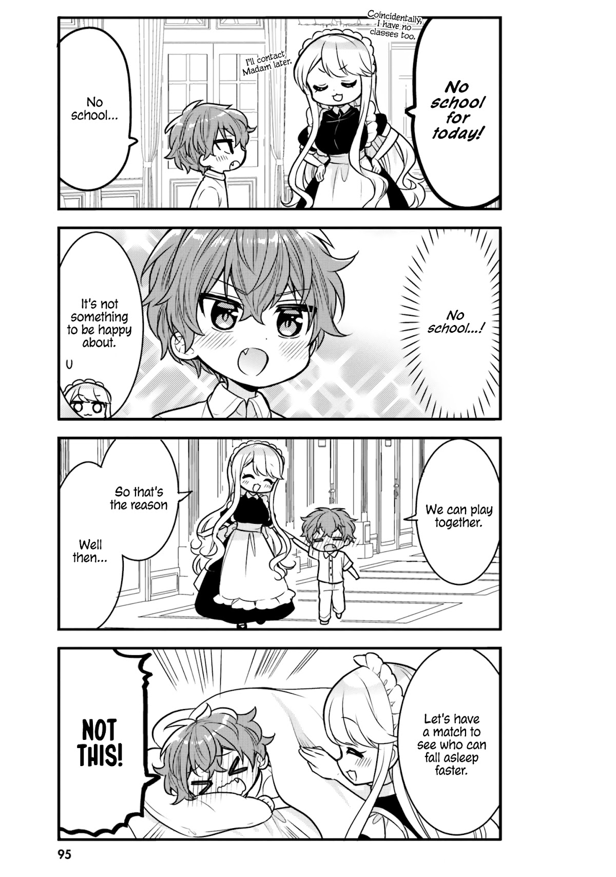 The Earnest Egocentric Duke And His Satisfactory Sisterly Maid chapter 18 page 5