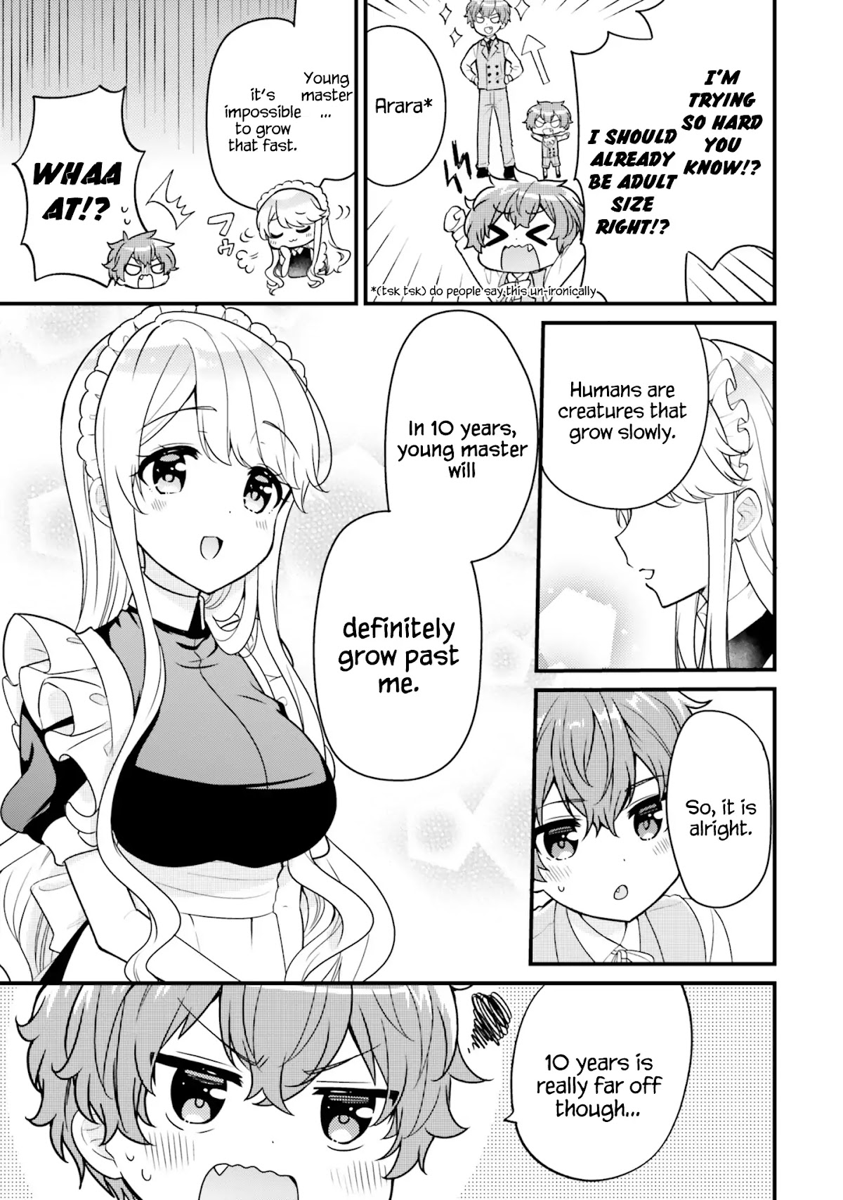 The Earnest Egocentric Duke And His Satisfactory Sisterly Maid chapter 2 page 10