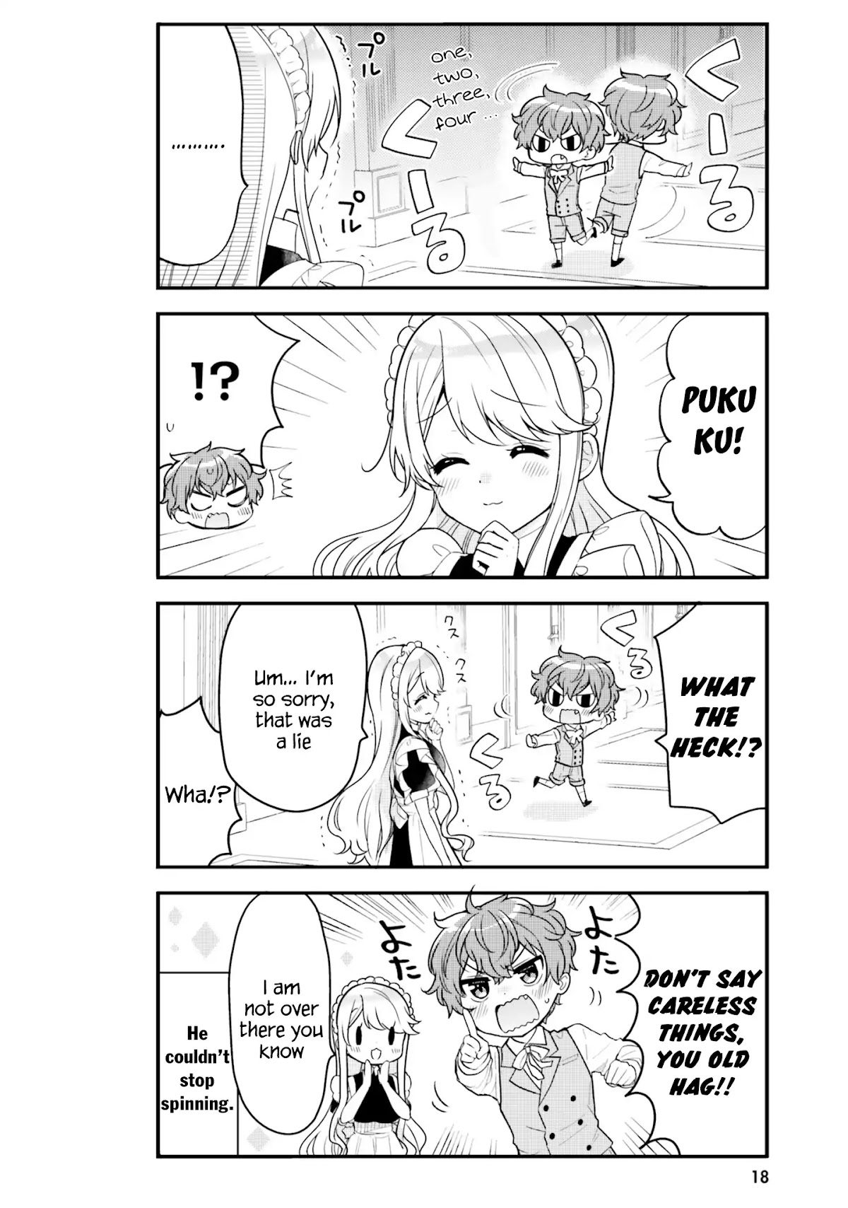 The Earnest Egocentric Duke And His Satisfactory Sisterly Maid chapter 2 page 5