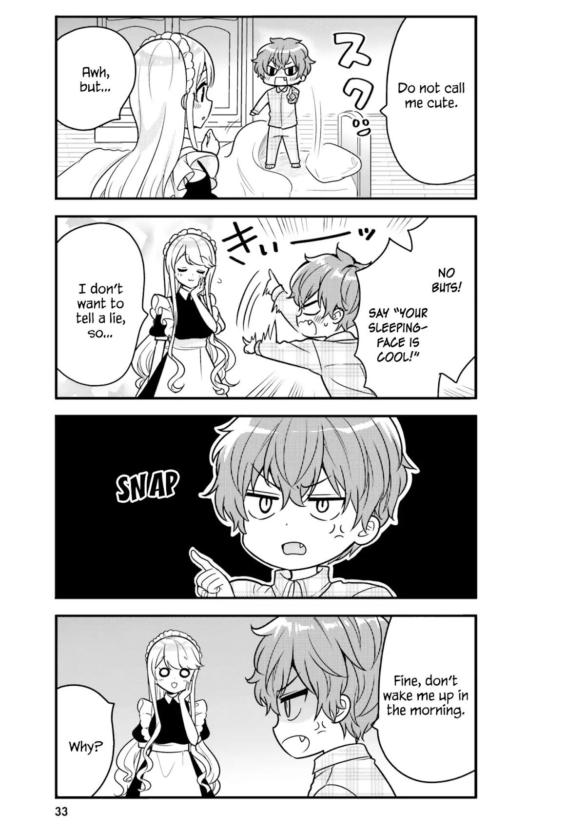 The Earnest Egocentric Duke And His Satisfactory Sisterly Maid chapter 3 page 8