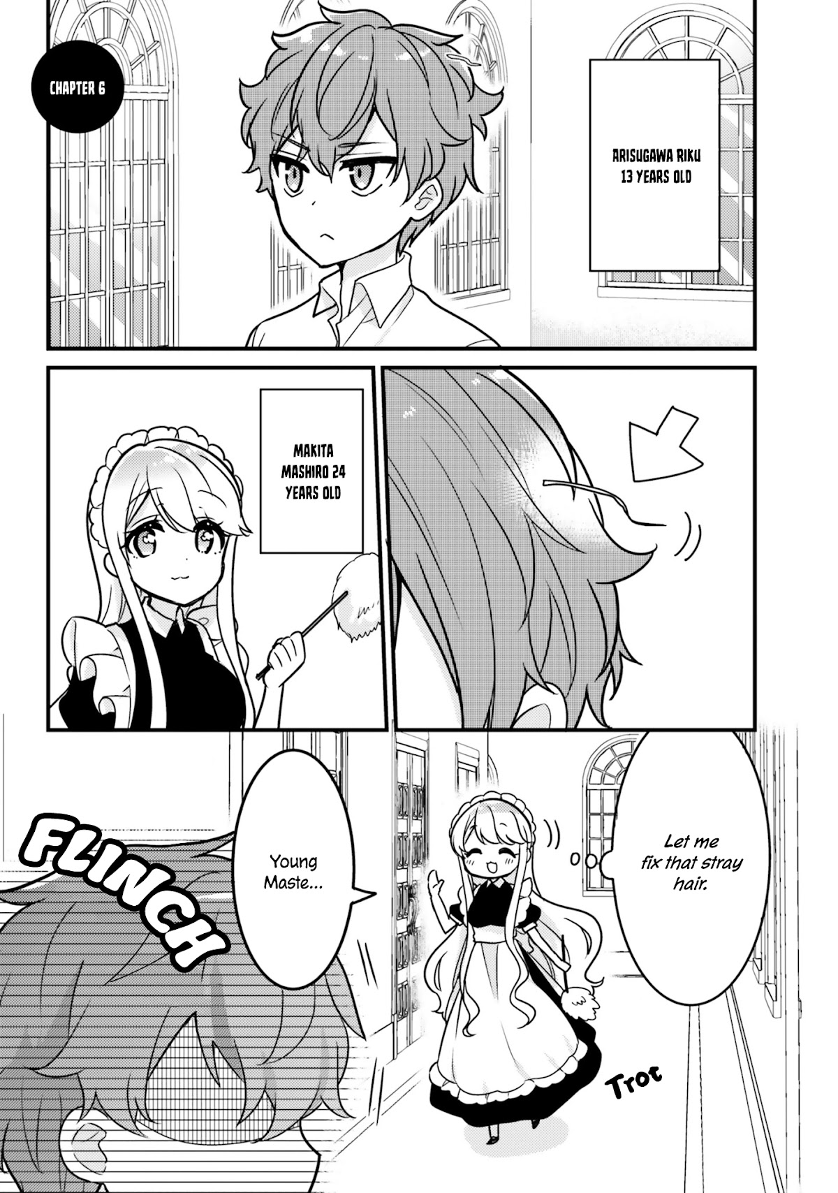 The Earnest Egocentric Duke And His Satisfactory Sisterly Maid chapter 6 page 1