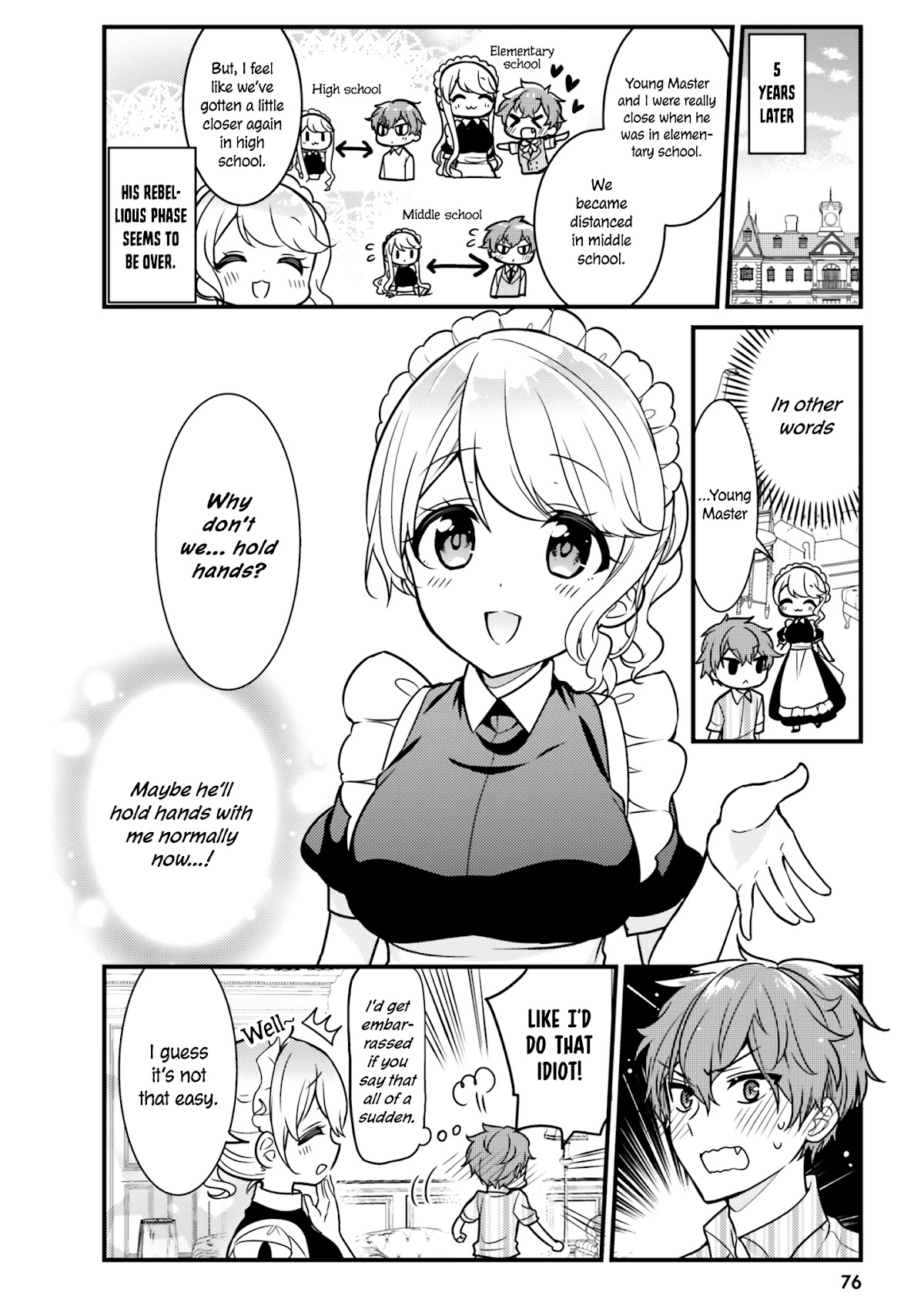 The Earnest Egocentric Duke And His Satisfactory Sisterly Maid chapter 6 page 12