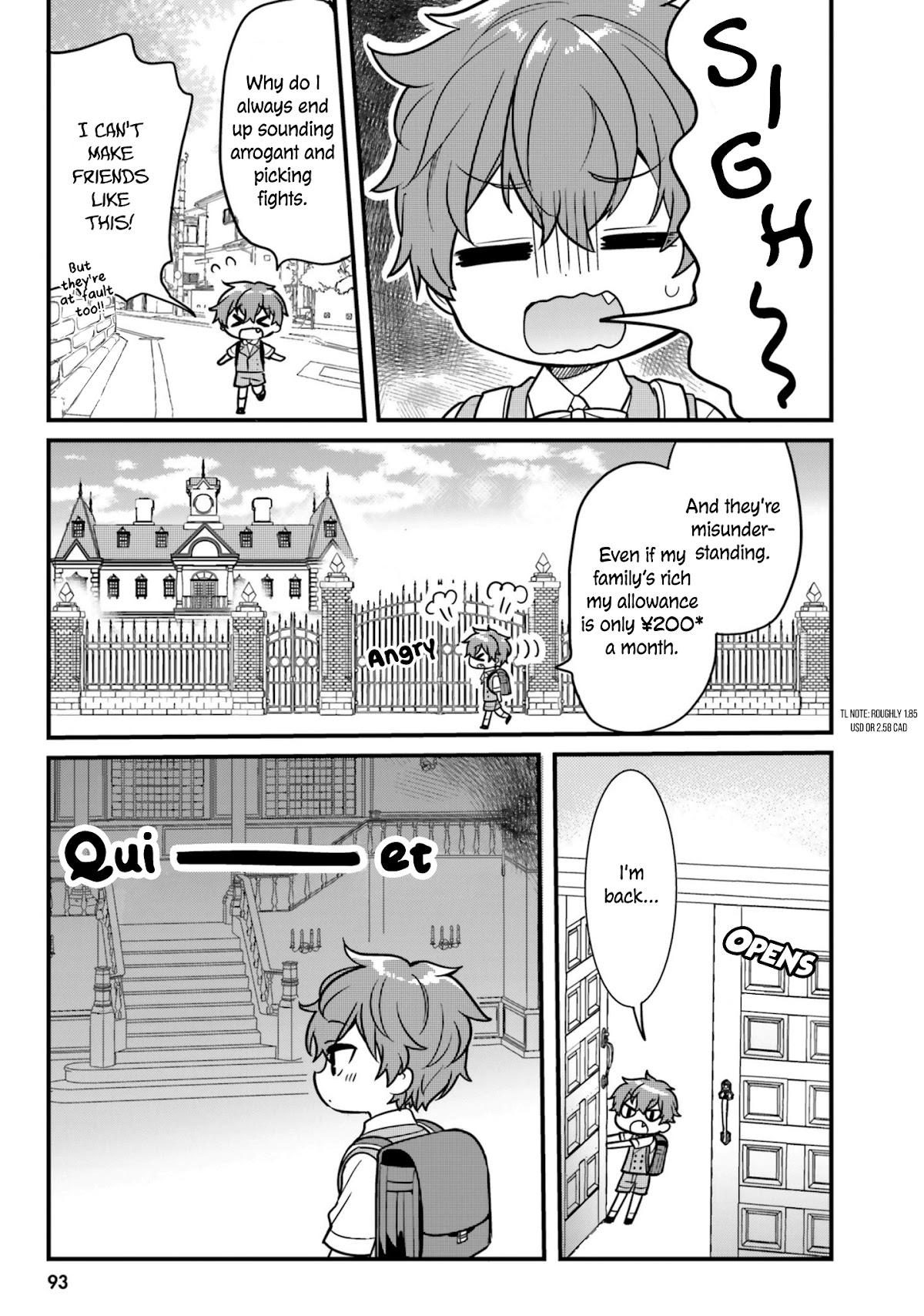 The Earnest Egocentric Duke And His Satisfactory Sisterly Maid chapter 8 page 3