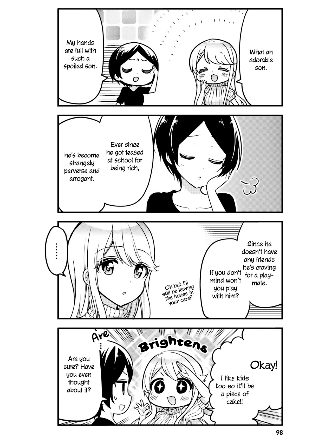 The Earnest Egocentric Duke And His Satisfactory Sisterly Maid chapter 8 page 8