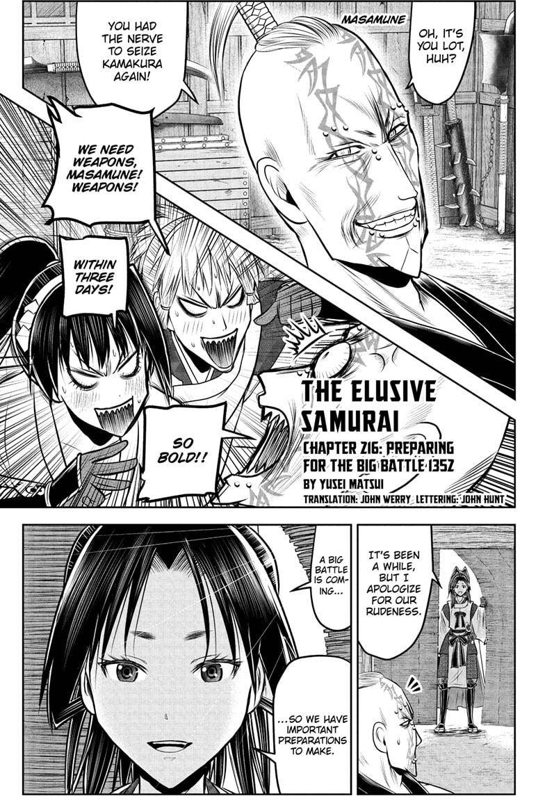 The Elusive Samurai chapter 216 page 1