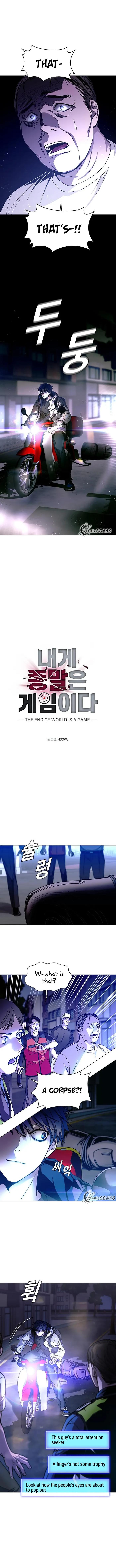 The End of the World is Just a Game to Me chapter 4 page 1