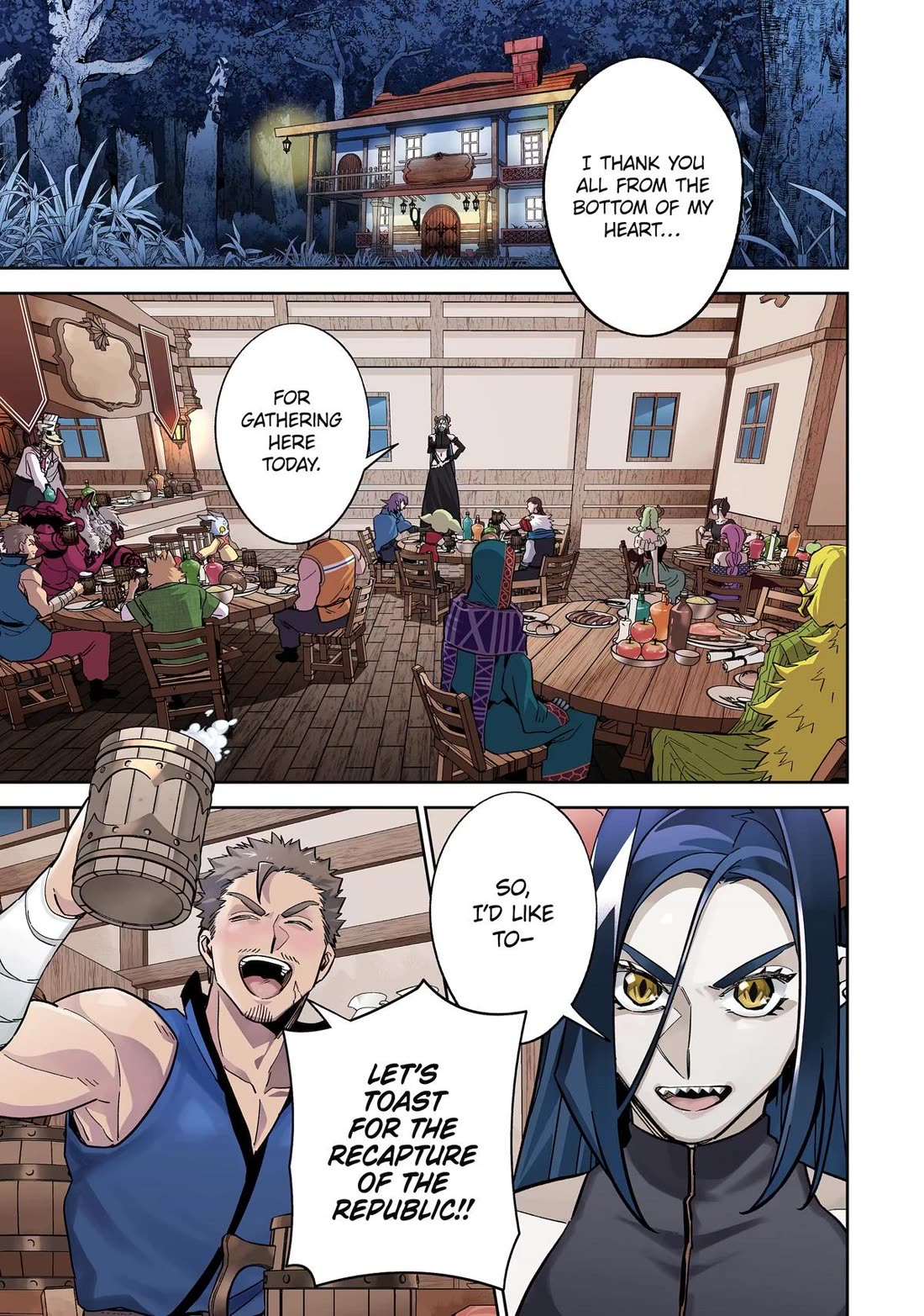The Executed Sage is Reincarnated as a Lich and Starts an All-Out War chapter 61 page 1