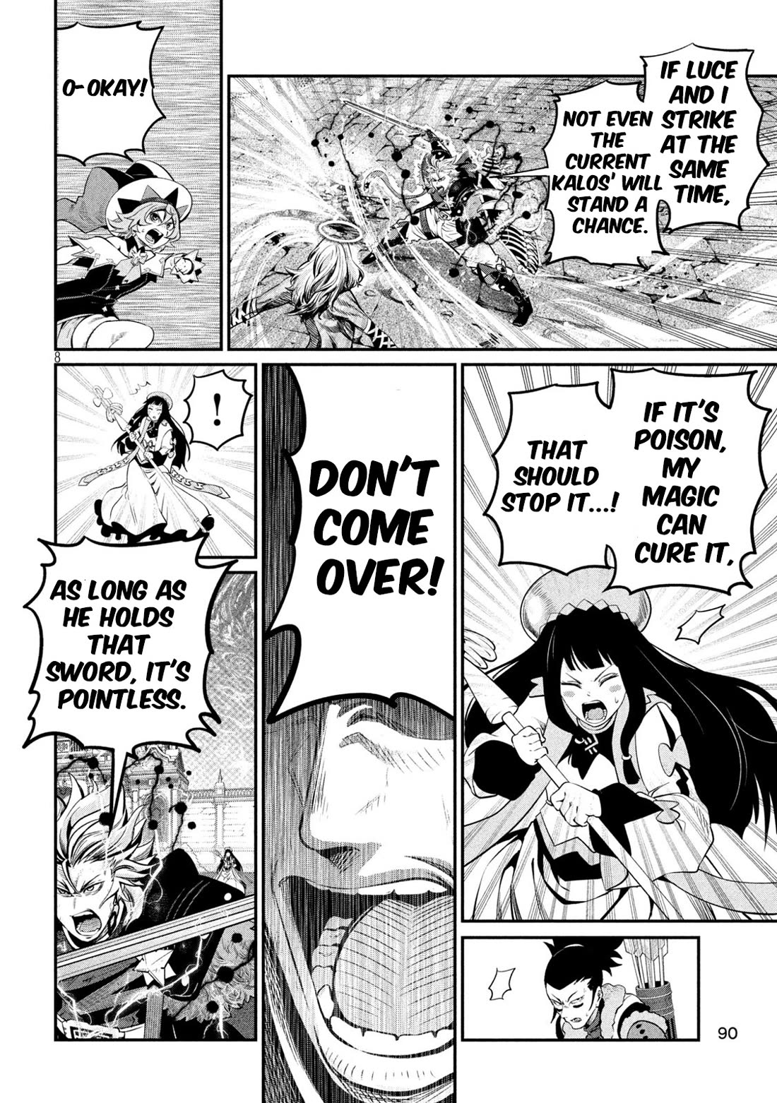 The Exiled Reincarnated Heavy Knight Is Unrivaled In Game Knowledge chapter 103 page 8