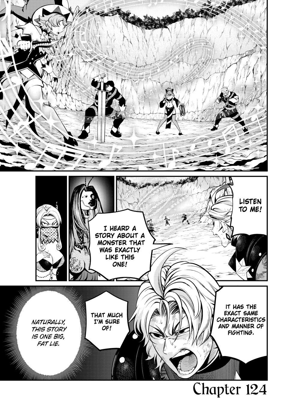 The Exiled Reincarnated Heavy Knight Is Unrivaled In Game Knowledge chapter 124 page 1