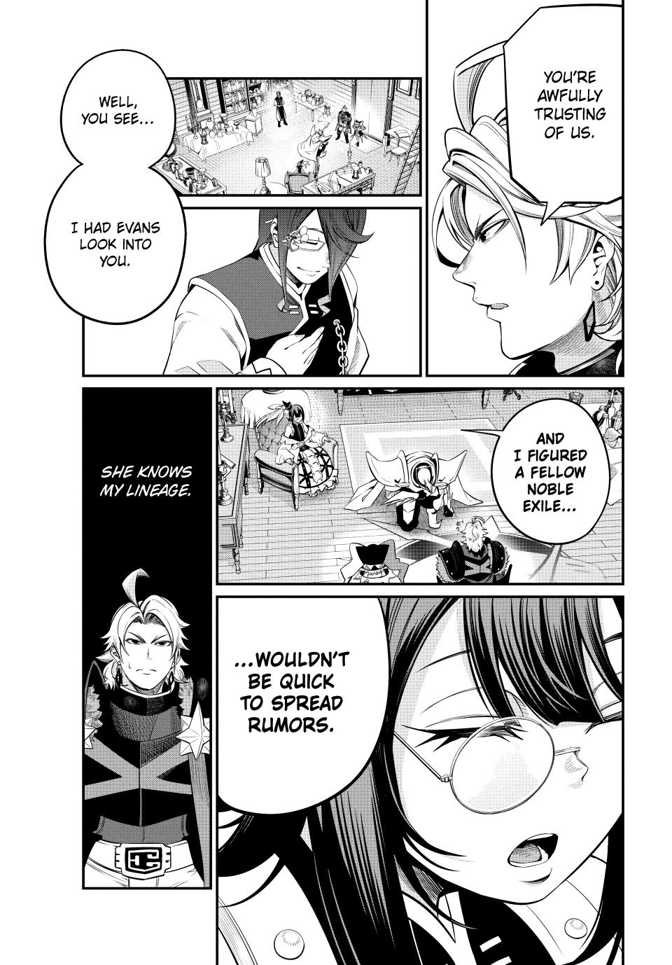 The Exiled Reincarnated Heavy Knight Is Unrivaled In Game Knowledge chapter 127 page 9