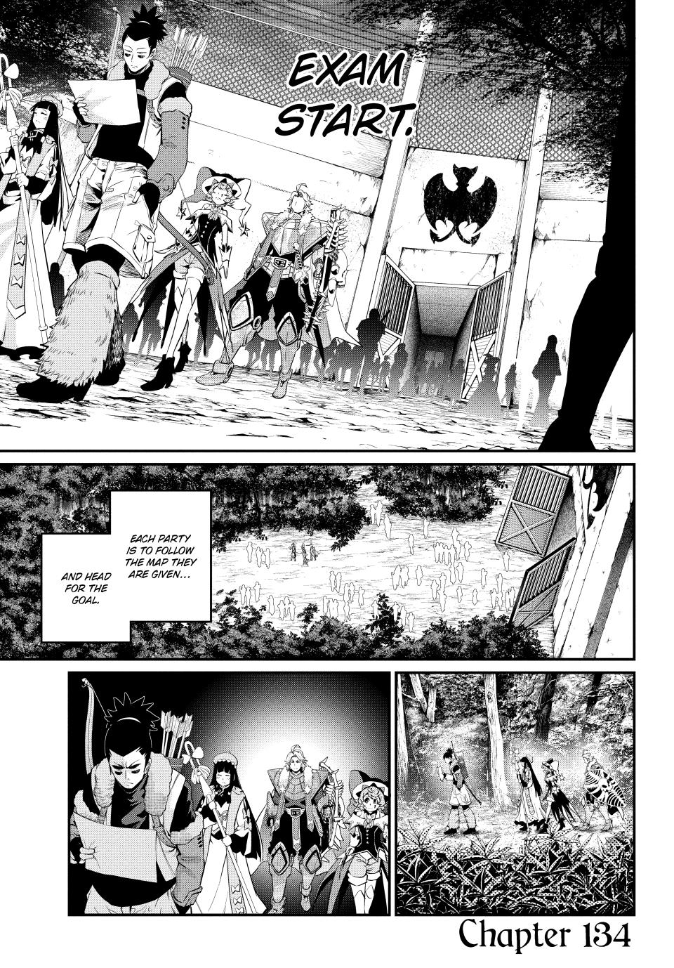 The Exiled Reincarnated Heavy Knight Is Unrivaled In Game Knowledge chapter 134 page 1