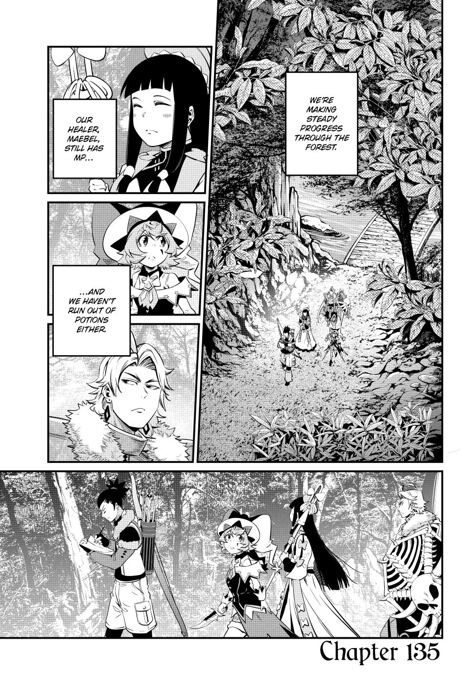 The Exiled Reincarnated Heavy Knight Is Unrivaled In Game Knowledge chapter 135 page 1