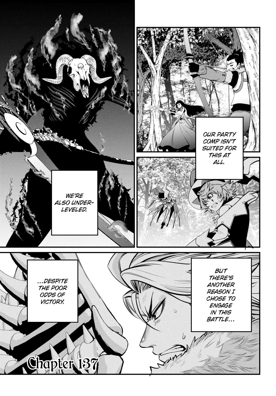 The Exiled Reincarnated Heavy Knight Is Unrivaled In Game Knowledge chapter 137 page 1