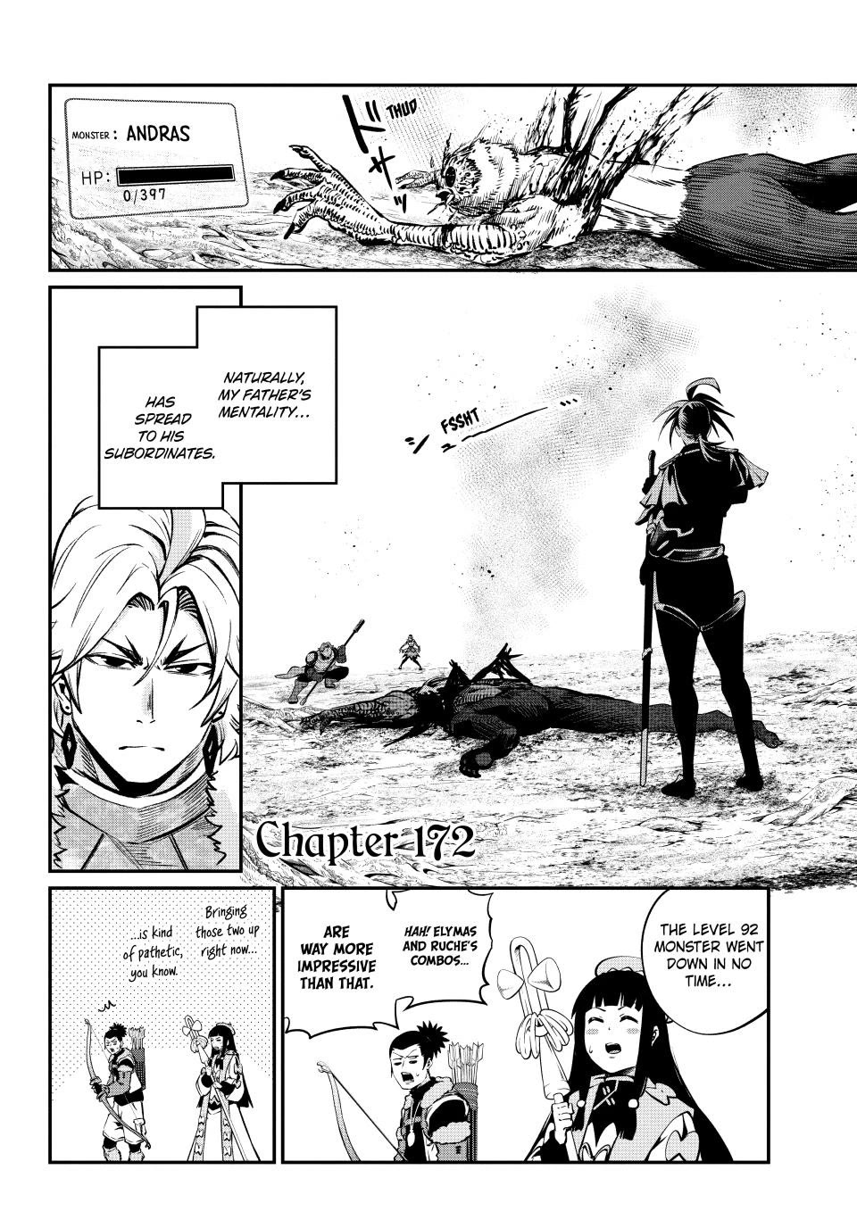 The Exiled Reincarnated Heavy Knight Is Unrivaled In Game Knowledge chapter 172 page 2