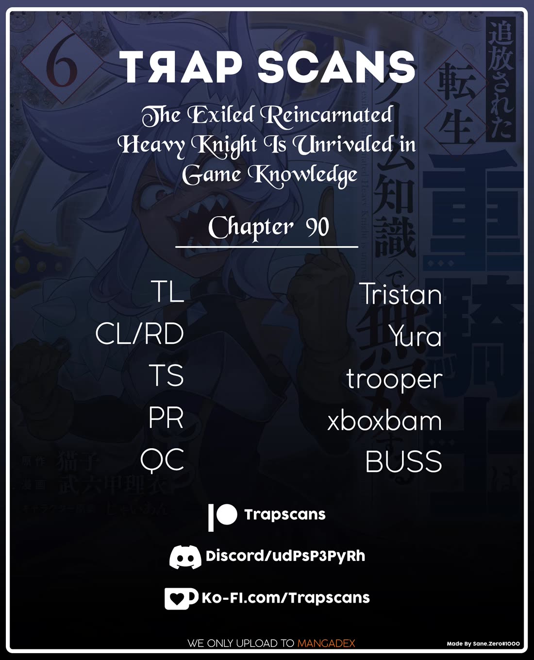 The Exiled Reincarnated Heavy Knight Is Unrivaled In Game Knowledge chapter 90 page 1