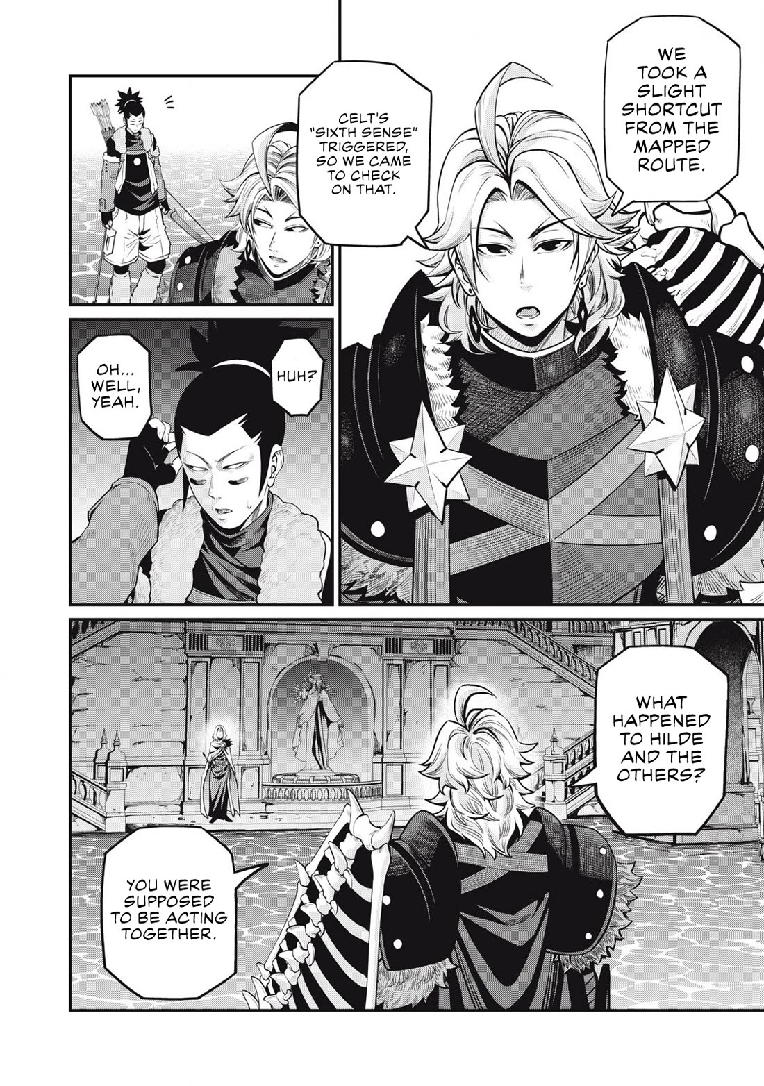 The Exiled Reincarnated Heavy Knight Is Unrivaled In Game Knowledge chapter 98 page 6