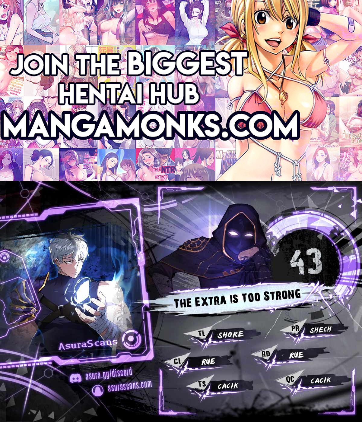 The Extra is Too Strong chapter 43 page 1