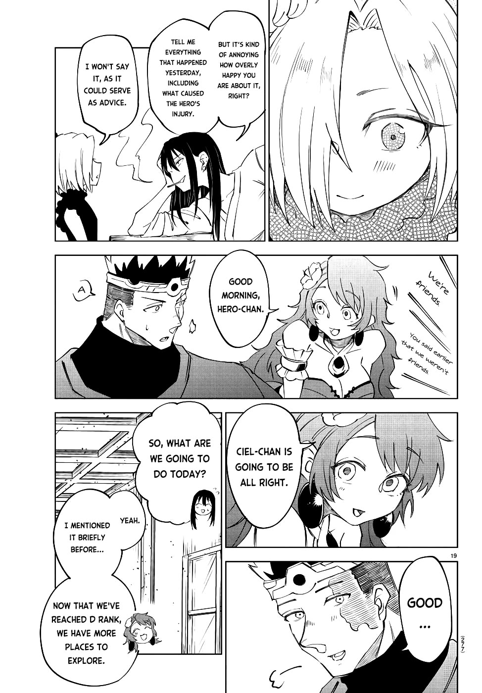 The Fainted Hero and The Assassination Princess chapter 13 page 20