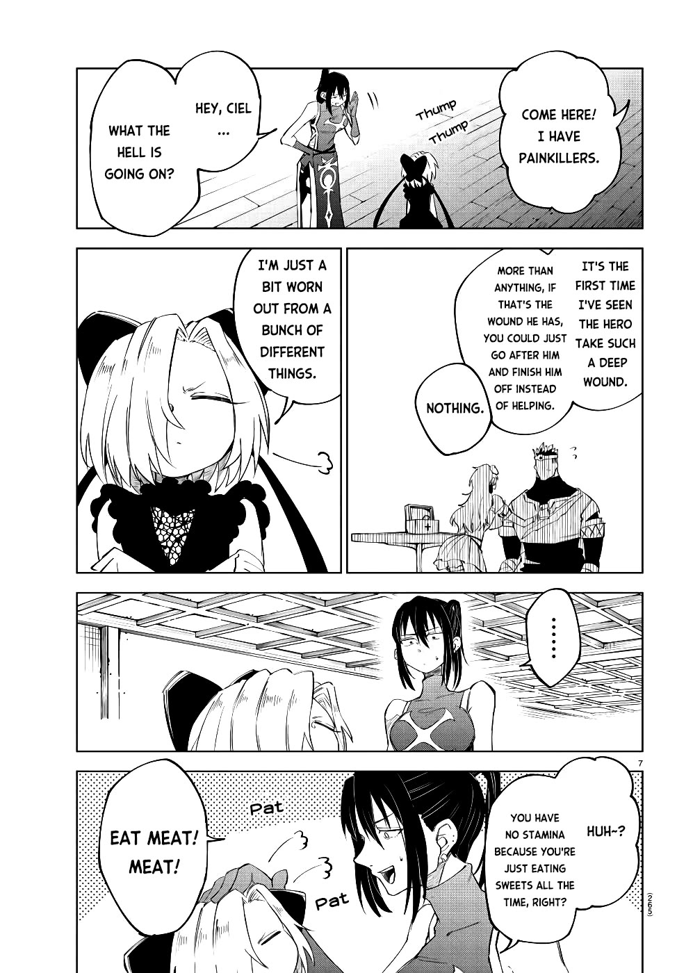 The Fainted Hero and The Assassination Princess chapter 13 page 8