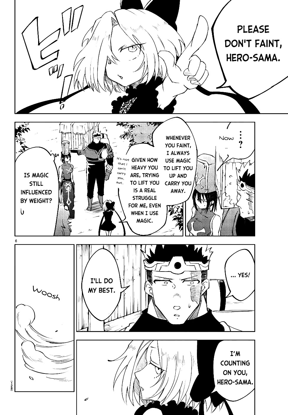 The Fainted Hero and The Assassination Princess chapter 14 page 7