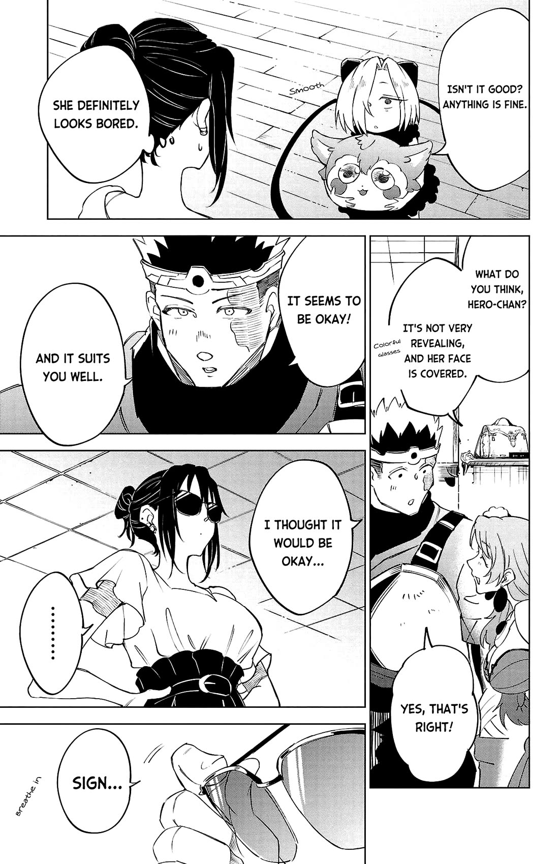 The Fainted Hero and The Assassination Princess chapter 15 page 21