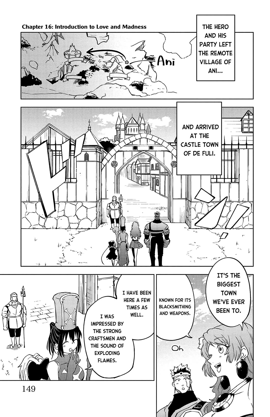 The Fainted Hero and The Assassination Princess chapter 16 page 2