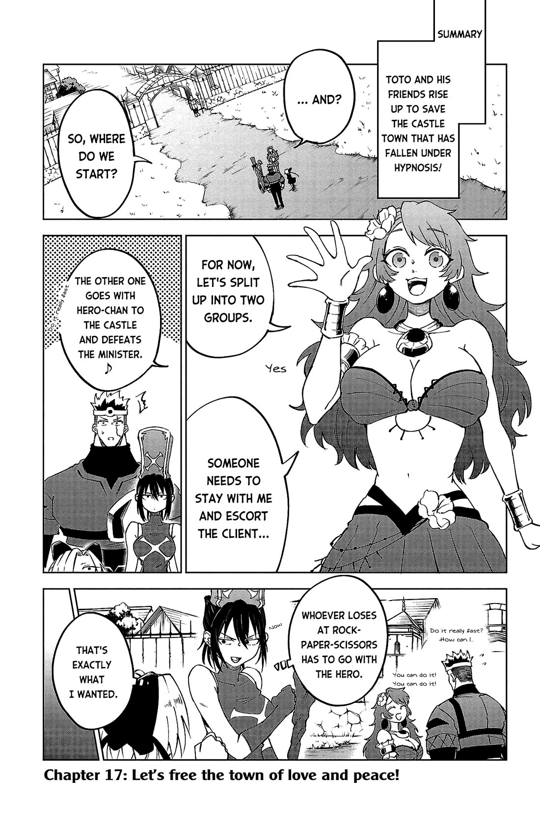 The Fainted Hero and The Assassination Princess chapter 17 page 2