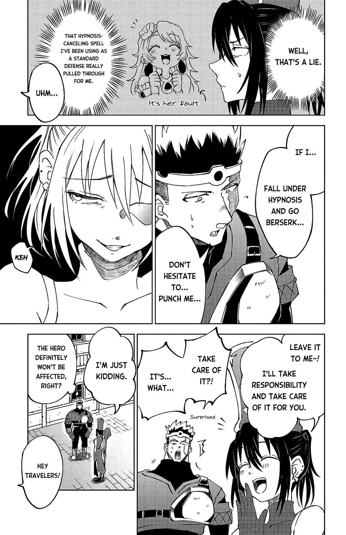 The Fainted Hero and The Assassination Princess chapter 17 page 8