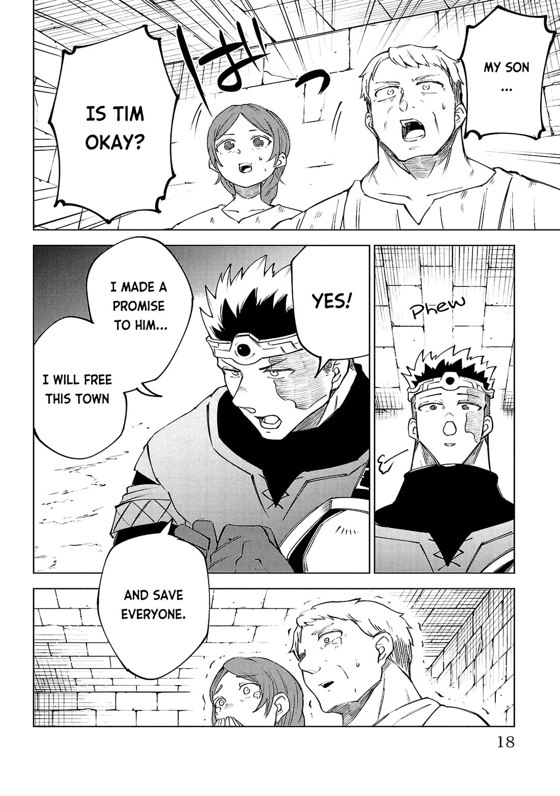 The Fainted Hero and The Assassination Princess chapter 18 page 21