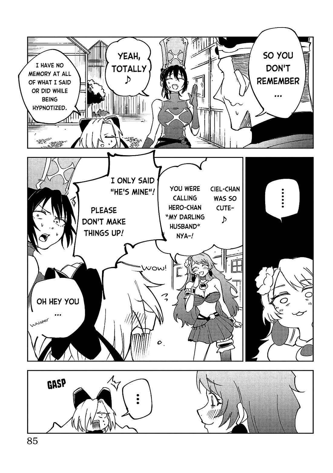 The Fainted Hero and The Assassination Princess chapter 21 page 18