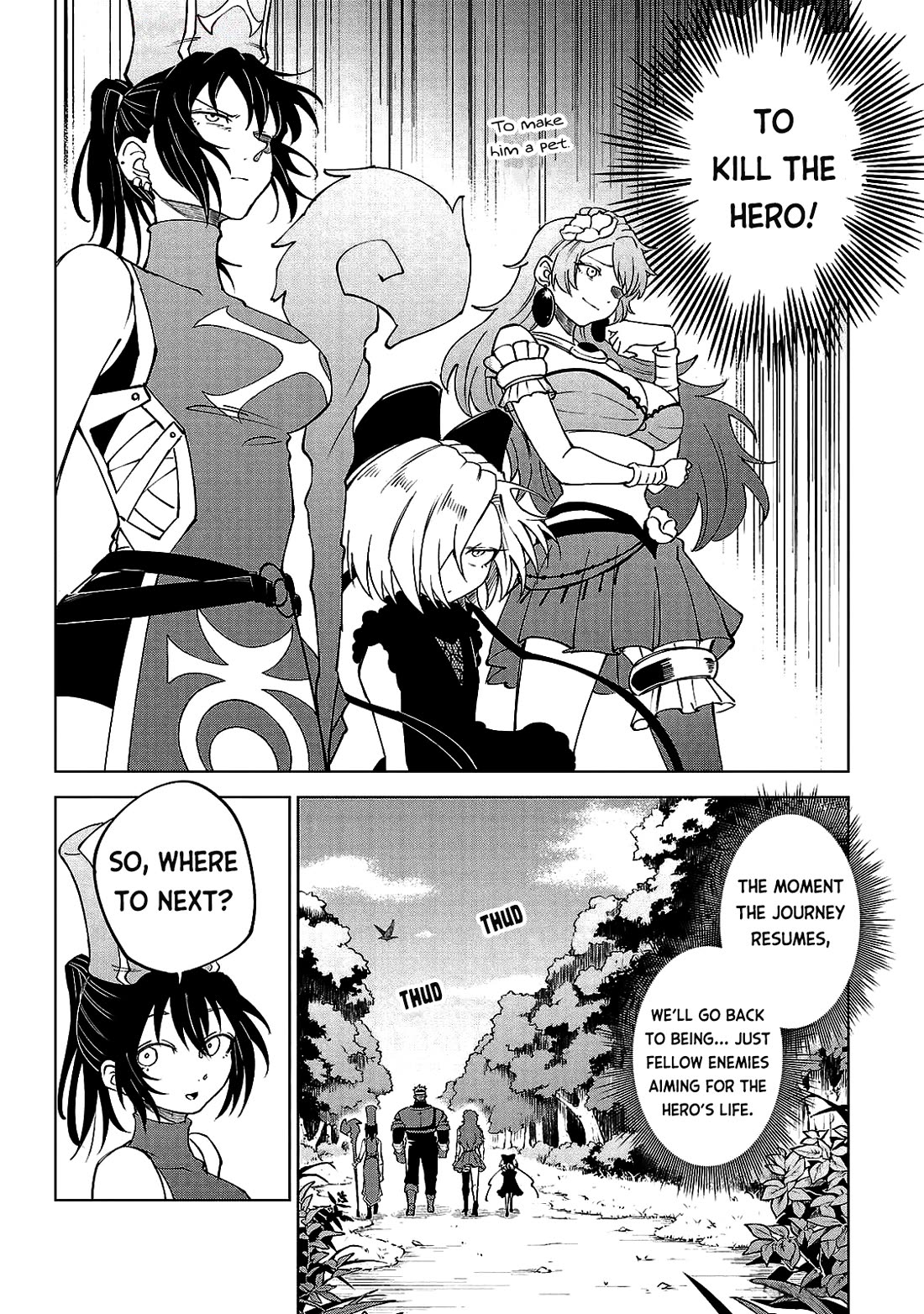 The Fainted Hero and The Assassination Princess chapter 22 page 5