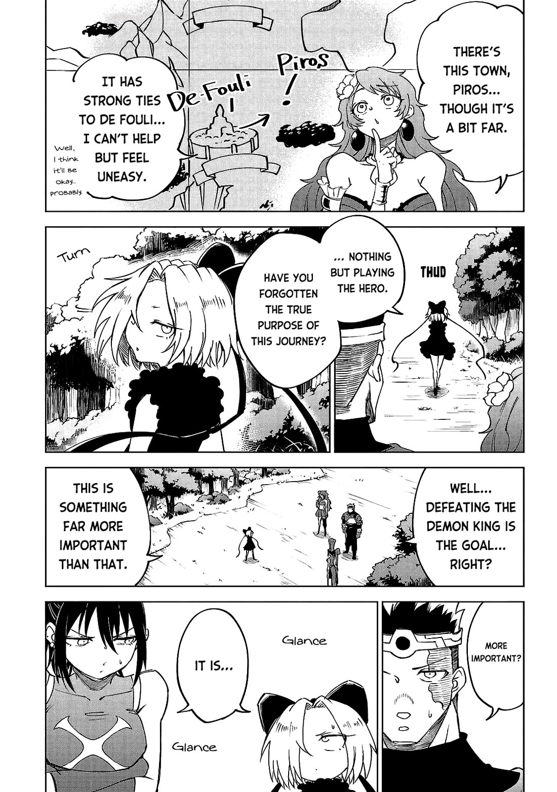 The Fainted Hero and The Assassination Princess chapter 22 page 6