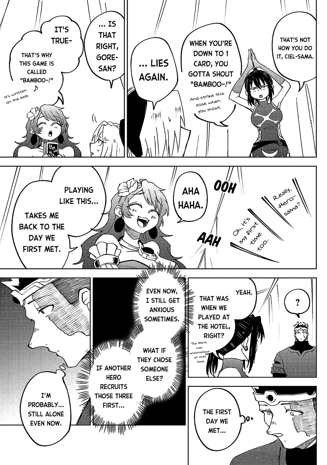 The Fainted Hero and The Assassination Princess chapter 23 page 18