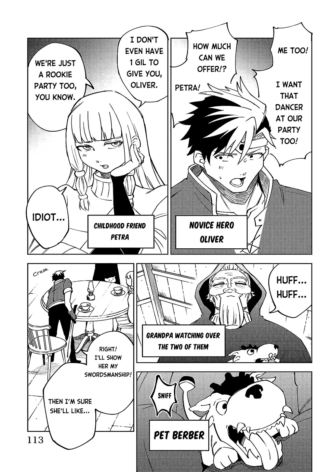 The Fainted Hero and The Assassination Princess chapter 23 page 4