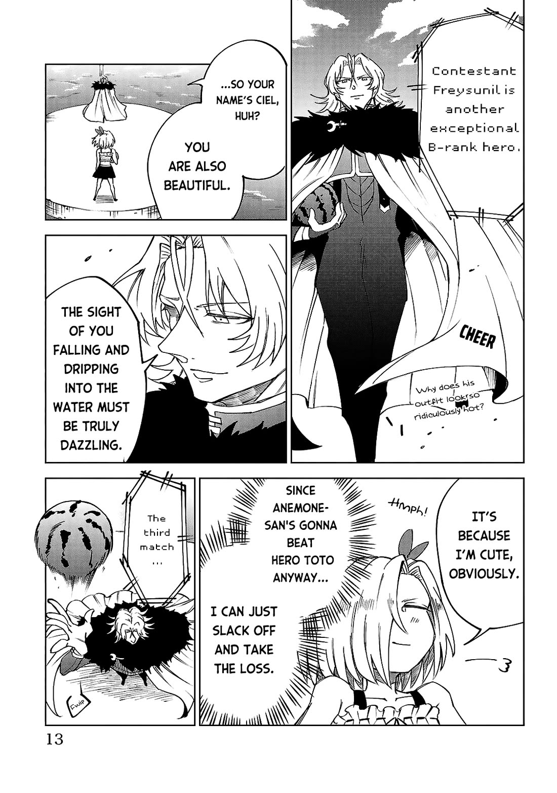 The Fainted Hero and The Assassination Princess chapter 27 page 16