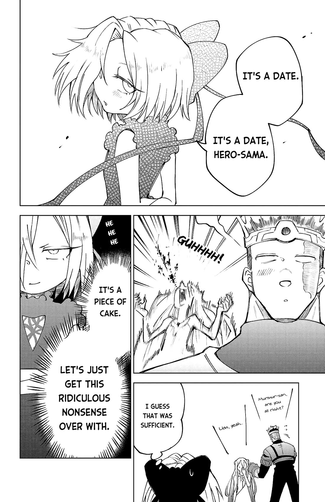 The Fainted Hero and The Assassination Princess chapter 36 page 14