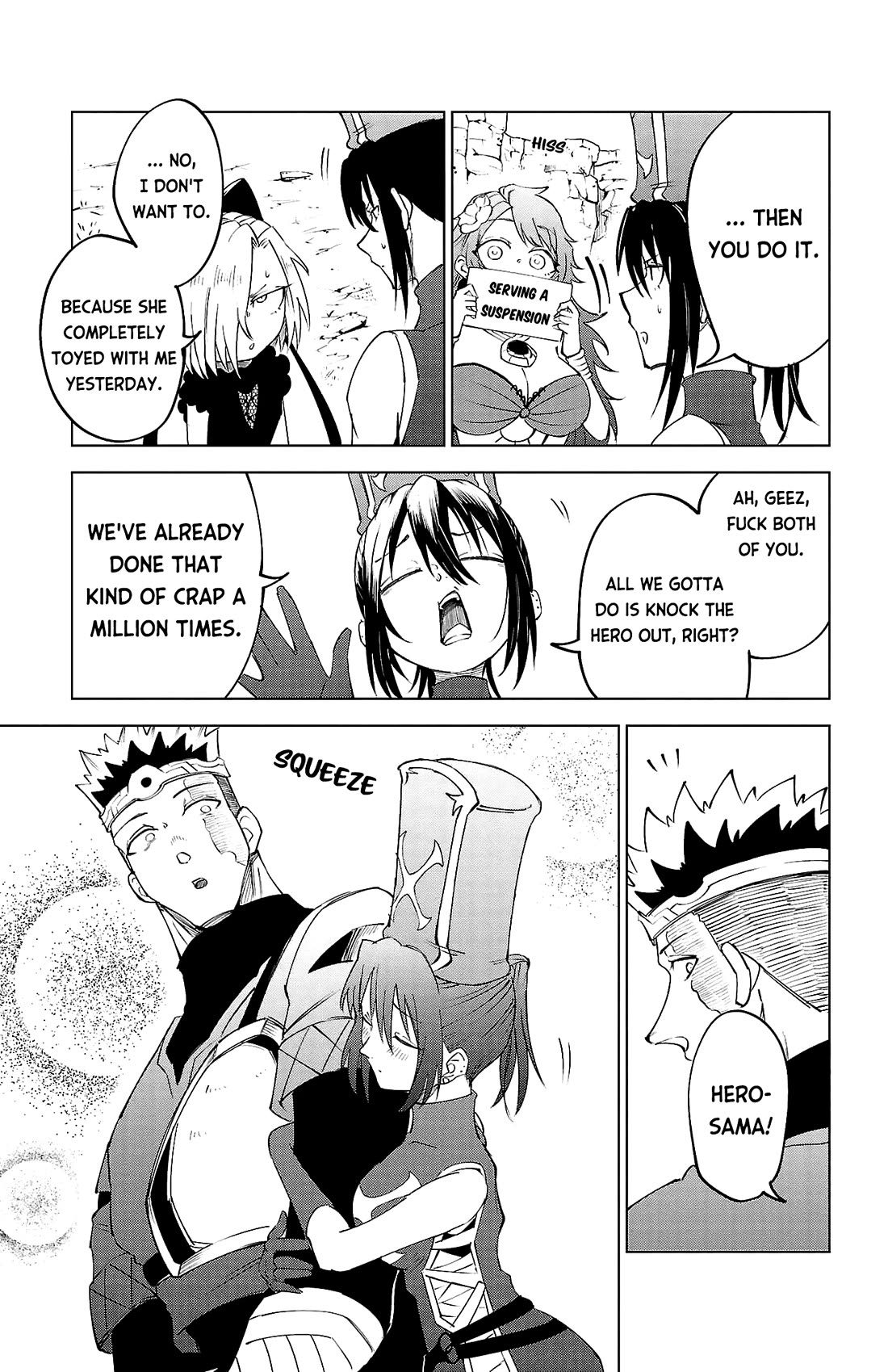 The Fainted Hero and The Assassination Princess chapter 37 page 10