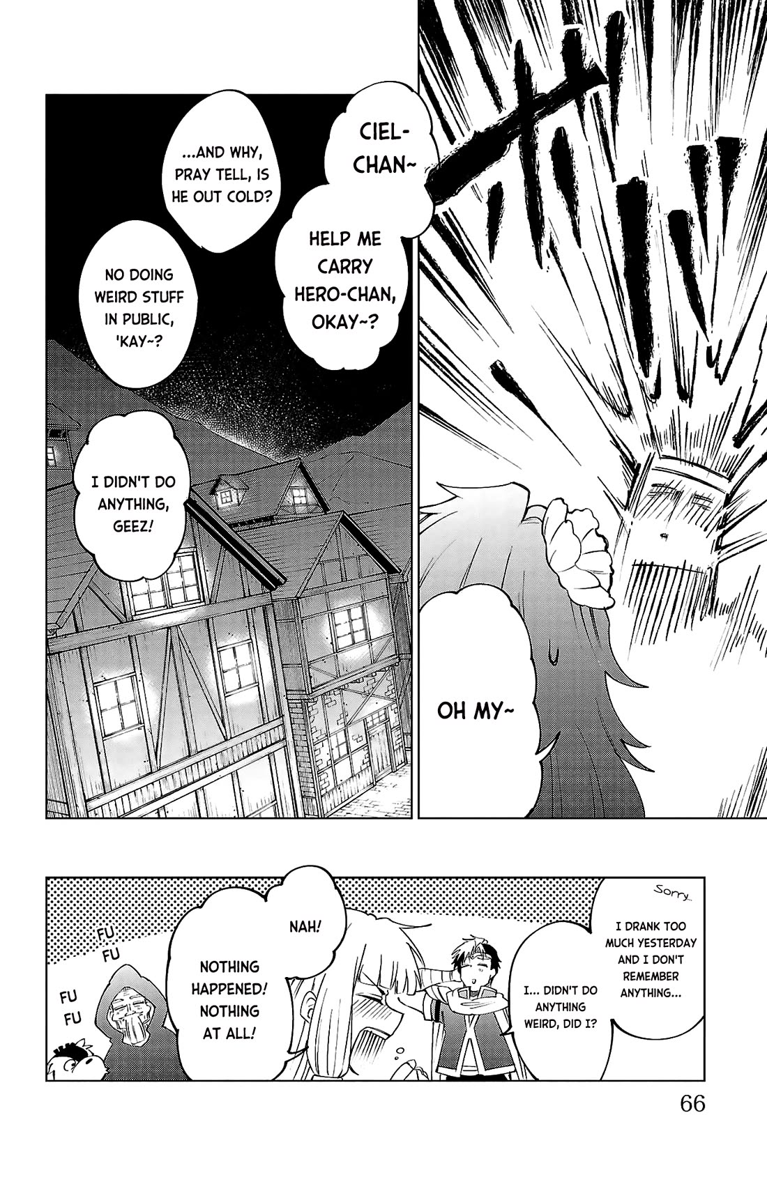 The Fainted Hero and The Assassination Princess chapter 38 page 20
