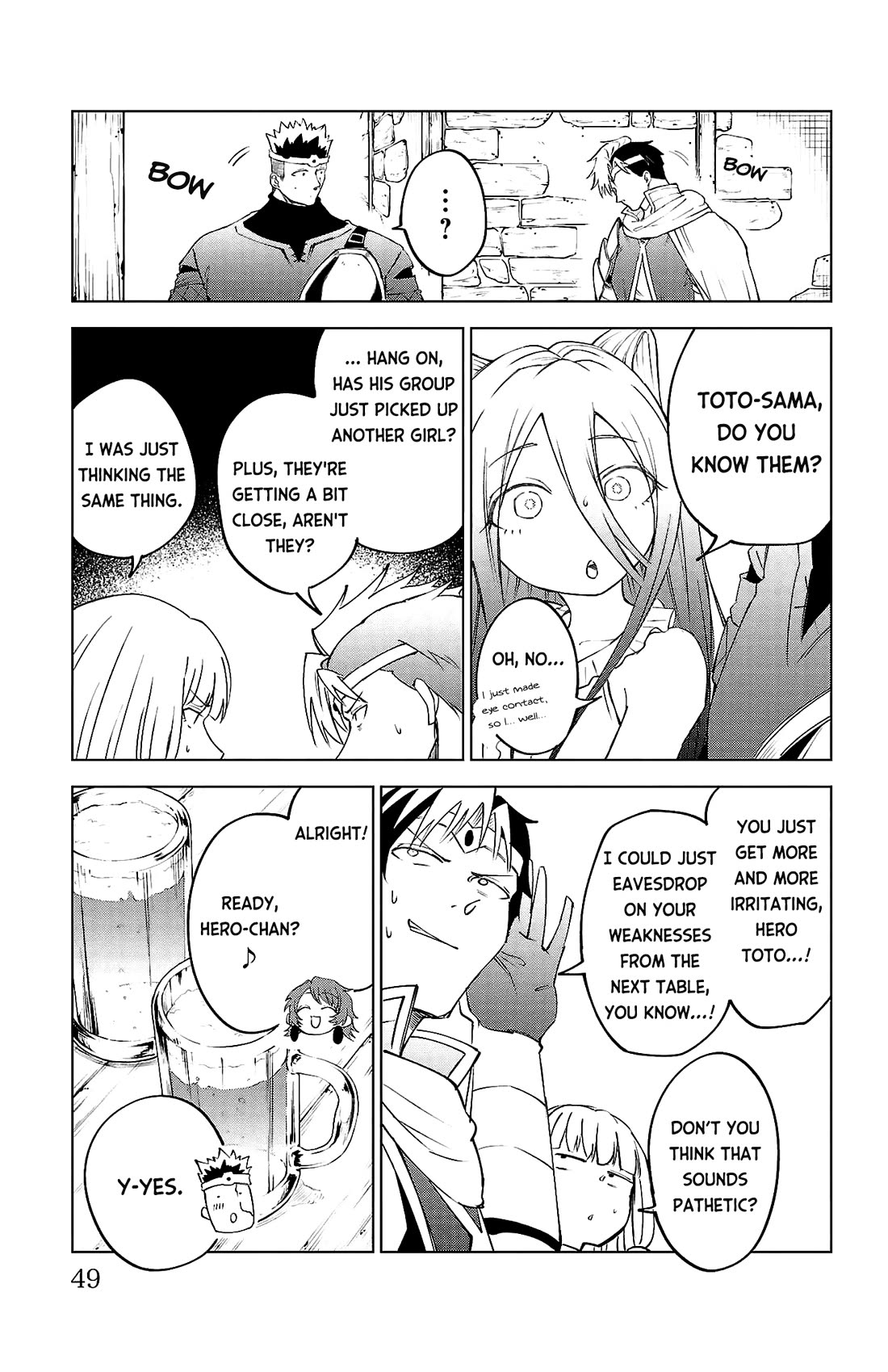 The Fainted Hero and The Assassination Princess chapter 38 page 4
