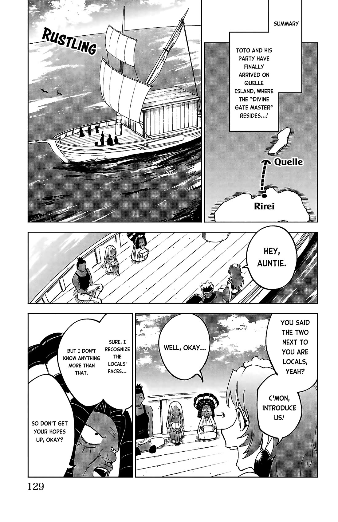 The Fainted Hero and The Assassination Princess chapter 42 page 4