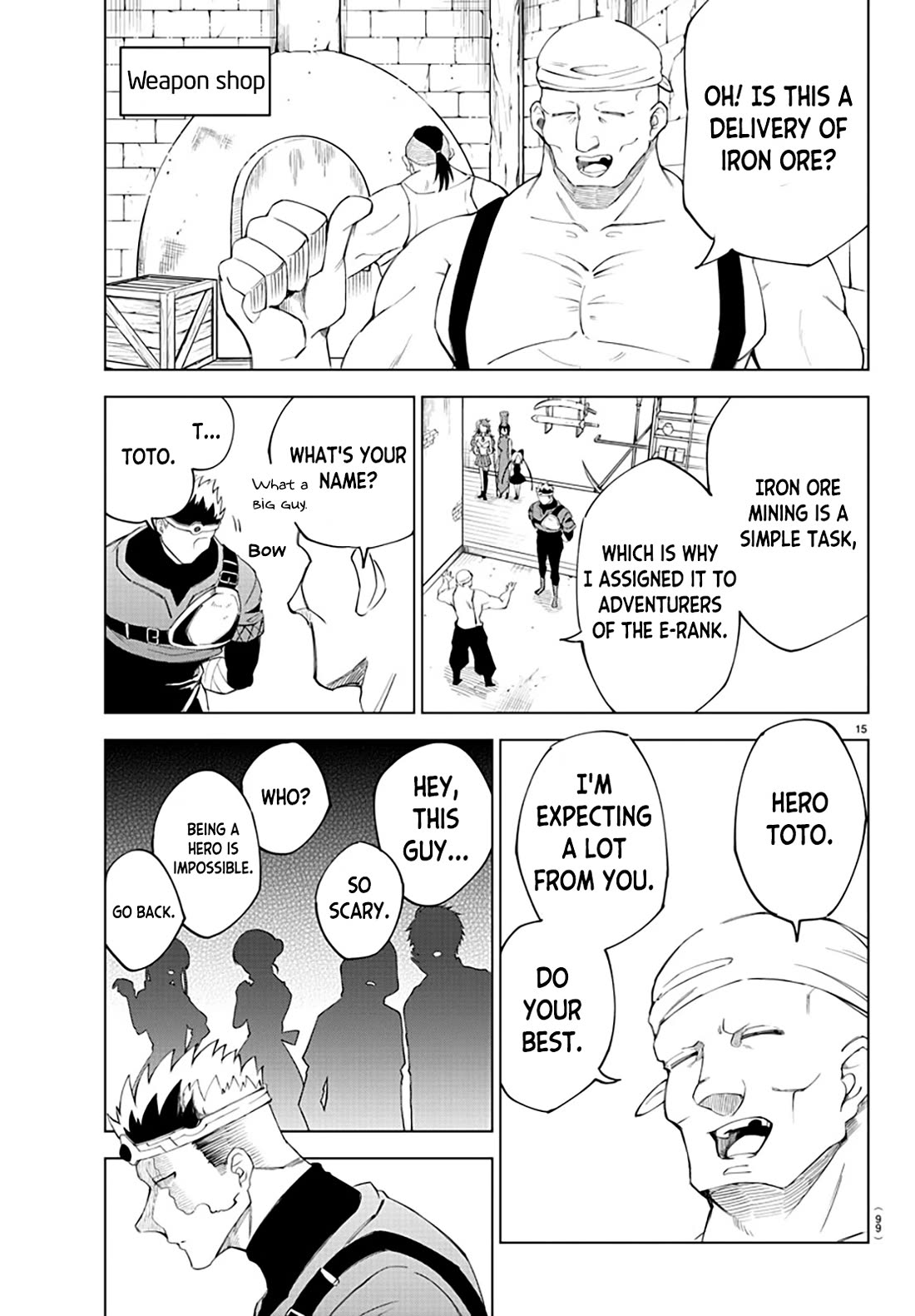 The Fainted Hero and The Assassination Princess chapter 5 page 16