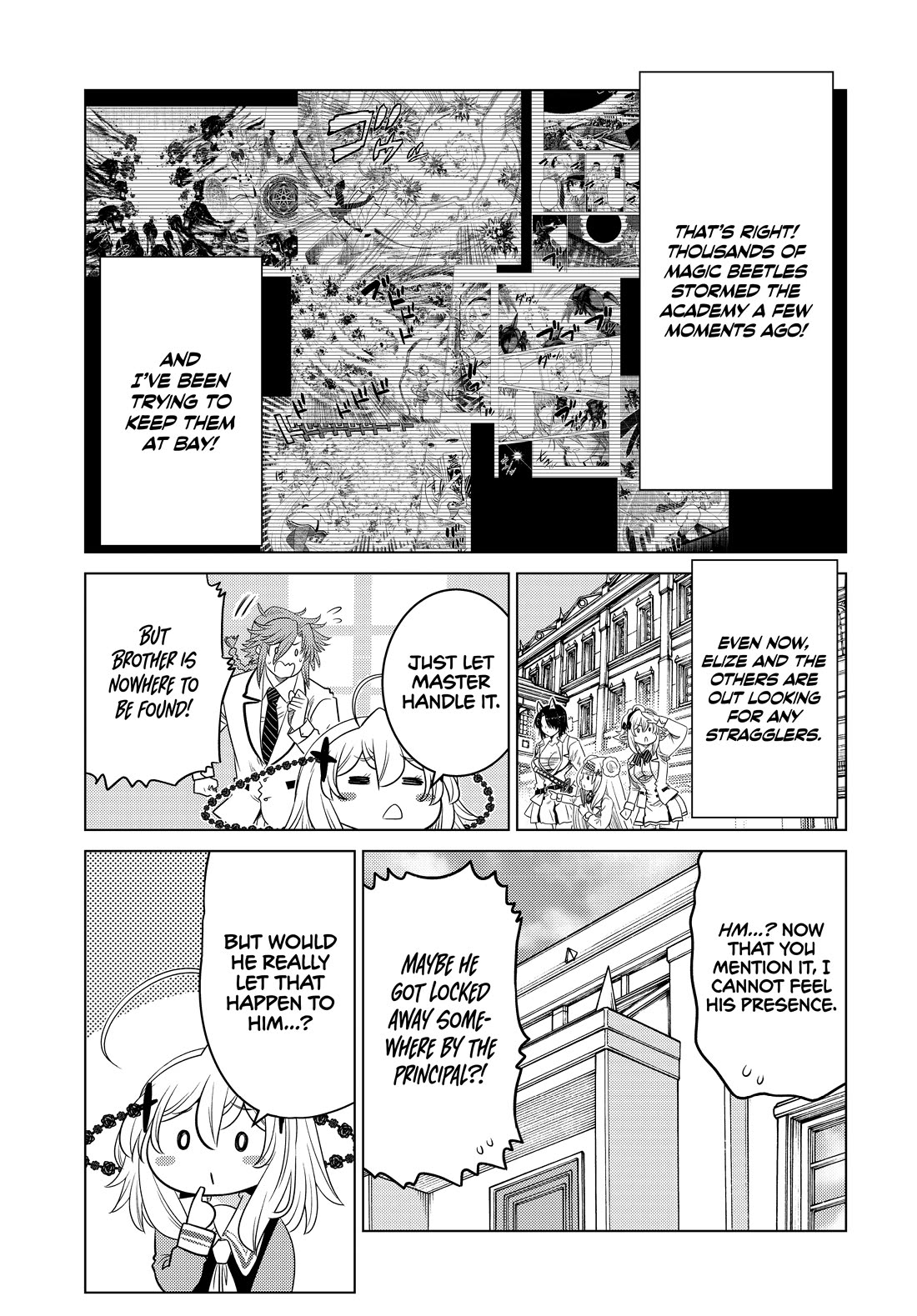 The Fallen Brother Is Actually the Strongest: The Strongest Hero in History Is Reincarnated and Unknowingly Unmatched at the School chapter 24 page 9