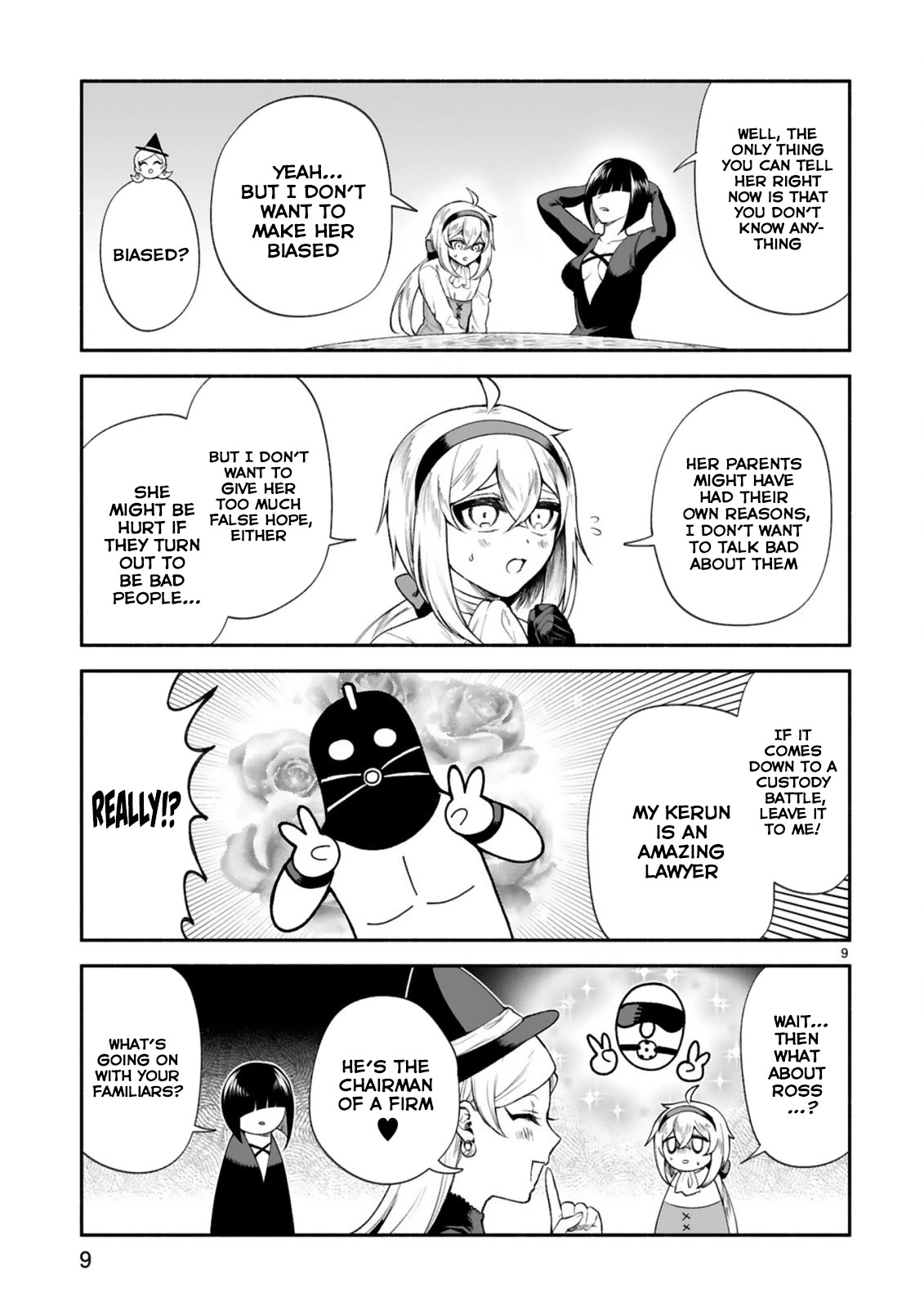 The Family Circumstances of the Unreliable Witch chapter 35 page 9