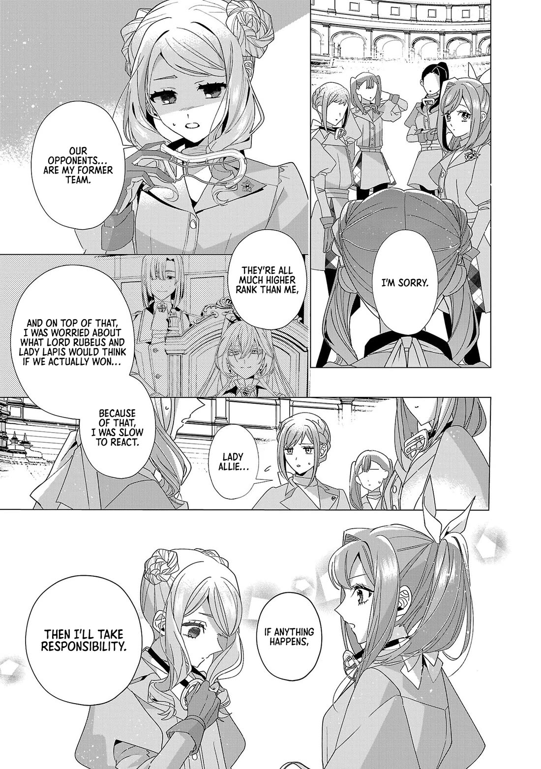 The Fed Up Office Lady Wants to Serve the Villainess chapter 23 page 11