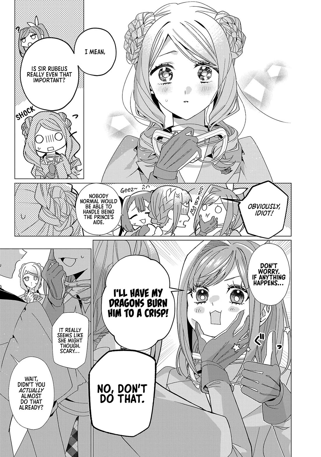 The Fed Up Office Lady Wants to Serve the Villainess chapter 23 page 13