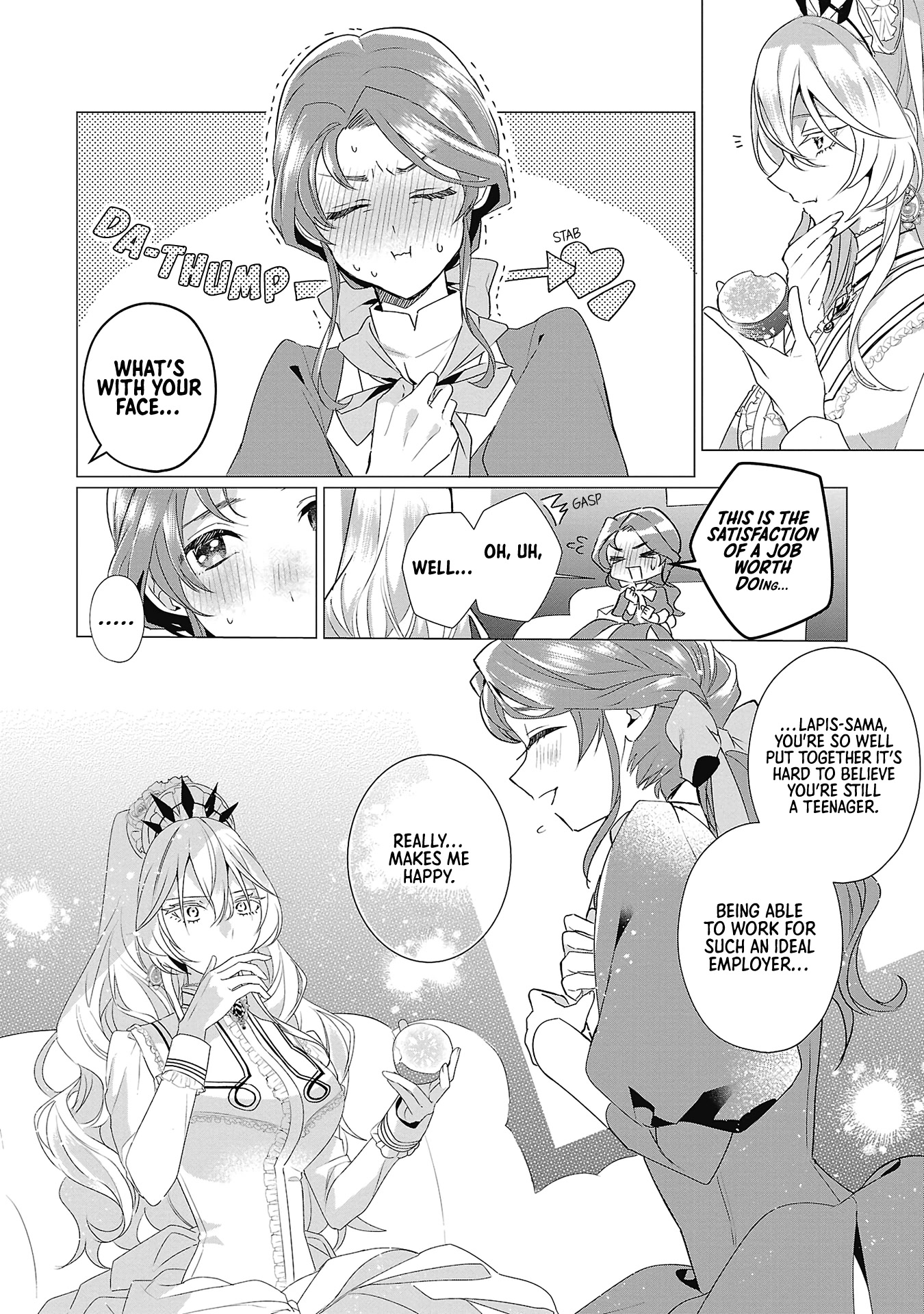 The Fed Up Office Lady Wants to Serve the Villainess chapter 4 page 14